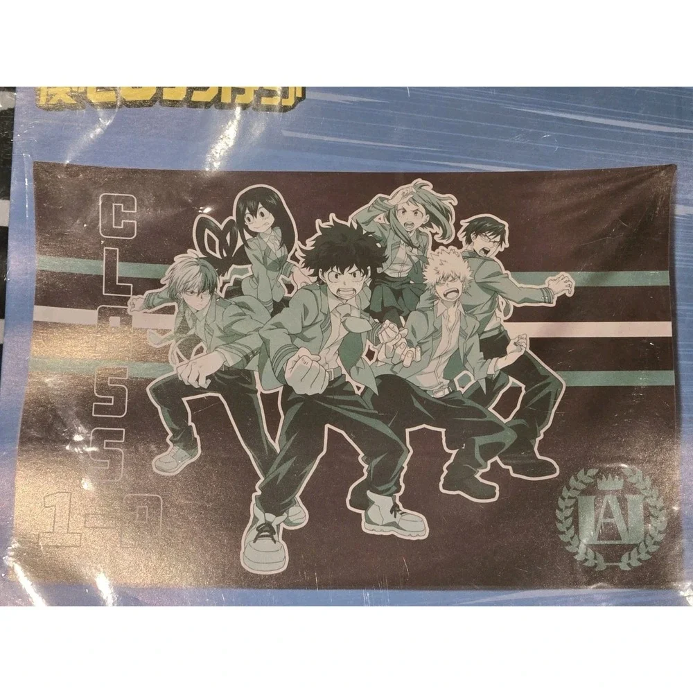 Anime My Hero‎ Academia Black and Blue Wall Tapestry 53